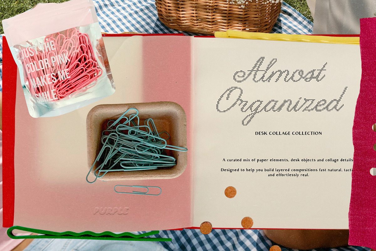 Almost Organized: Desk Collage Pack, an Object Graphic by Purple (Photo 8 of 16)