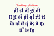 Kind Breakout-Retro Serif Typeface, a Sans Serif Font by moriztype (Thumbnail 16 of 18)