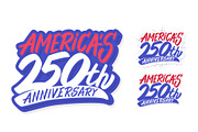 USA 250th Anniversary Vector Set, an Object Graphic by Alex Gorka (Thumbnail 2 of 7)