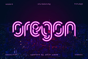 12 Geometric & Futuristic Fonts, a Font by MIIM (Thumbnail 12 of 37)