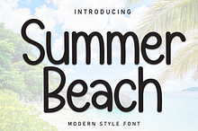 Summer Beach | Script Font