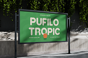 Pufilo Tropic | Rounded Playful Sans, a Sans Serif Font by gracetype_studio (Thumbnail 9 of 12)
