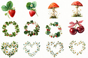 Cottagecore Spring Clipart, an Illustration by Designworld (Thumbnail 6 of 6)