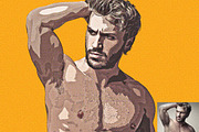 Pop Art Halftone Effect Ps Action, an Action Add-On by Studio Retouch (Thumbnail 3 of 12)