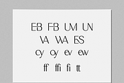 Sunwaves - Advertisement Font, a Sans Serif Font by RockboyStd (Thumbnail 11 of 12)