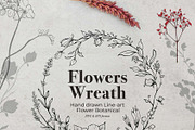 Wild Flowers Botanical Illustration, a Decorative Illustration by Papatongartist (Thumbnail 8 of 14)