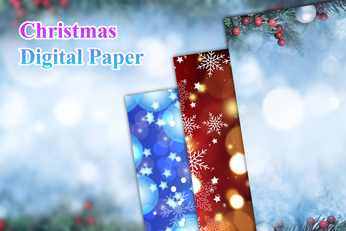 Christmas Decoration Wallpaper, a Background Graphic by Digital Studio (Photo 4 of 6)
