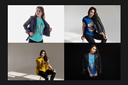 T-Shirt Mock-Up Set, a Shirt Mockup by Freeman Studio (Thumbnail 7 of 15)