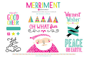 Merriment & Sentiment (Vector)