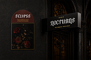 Glimore - Luxury Blackletter Font, a Blackletter Font by Font Liner (Thumbnail 7 of 9)