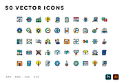 Research and development icons, an Outline Icon by Wencory (Thumbnail 1 of 2)