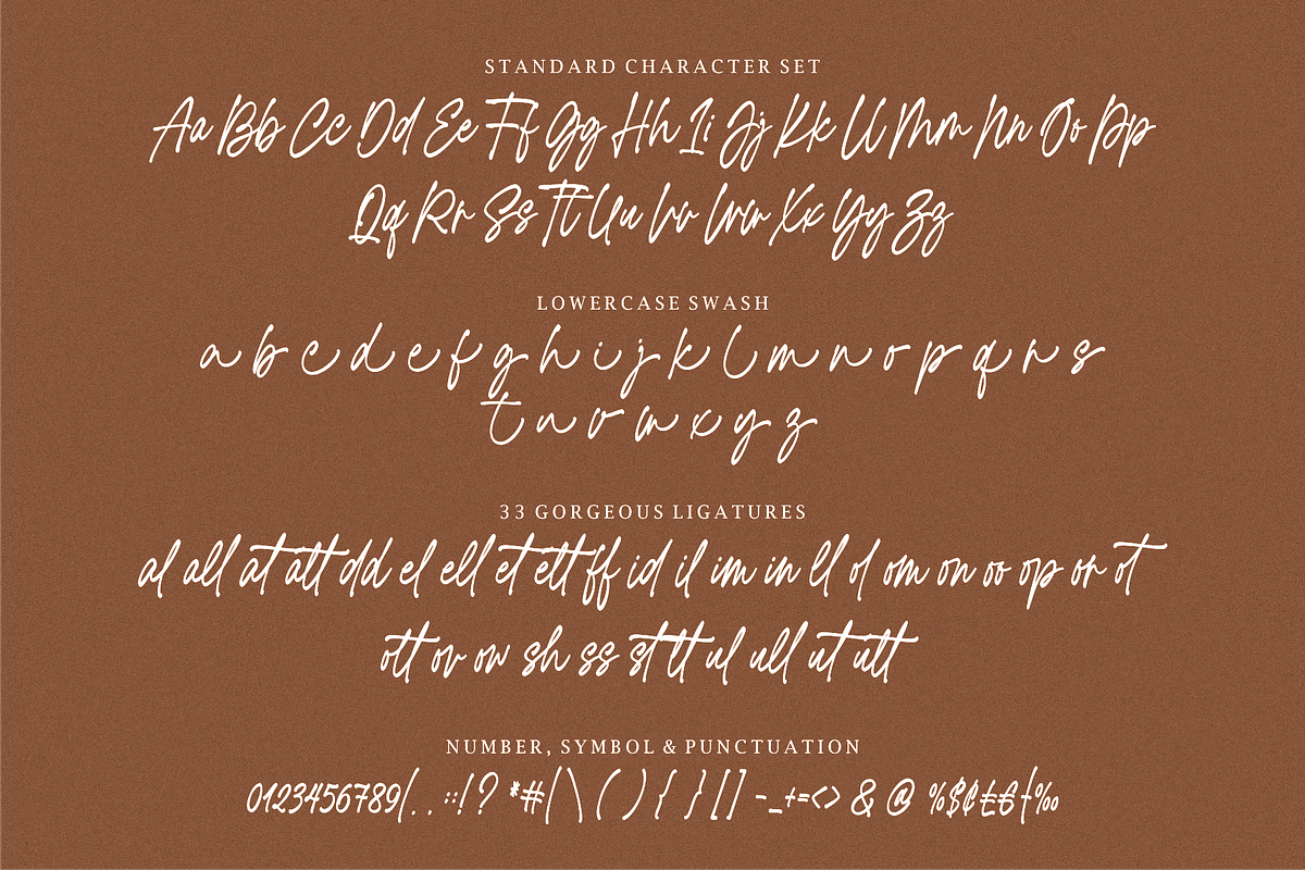 Dynamite - Casual Brush Script, a Script Font by RedyStudio (Photo 10 of 10)