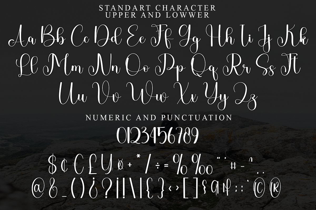 Ballerina Signature, a Handwritten Font by InermediaSTUDIO (Photo 5 of 8)