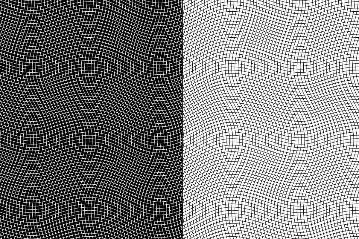 Seamless Metallic Fishnet Patterns preview 3