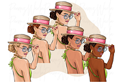 Fashion girls 54 clipart png, a Person Illustration by Parinaz Wadia Design (Thumbnail 6 of 9)