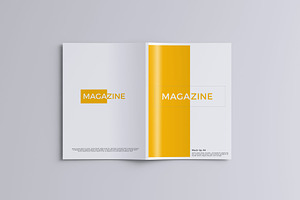 Magazine A4 Mock-Up