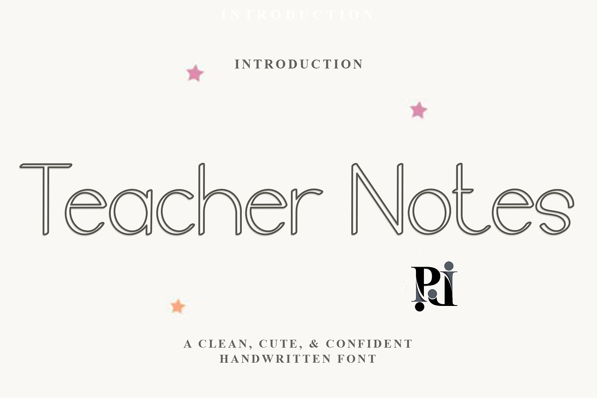Teacher Notes, a Sans Serif Font by FreshTypeINK (Photo 1 of 8)