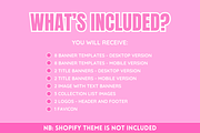 Shop Banner Templates - Colorful, a Shopify Template by SunshineStudioBoutique (Thumbnail 2 of 9)