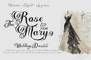 Black Forrest - Decorative Font, a Font by madeDeduk (Thumbnail 8 of 8)