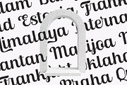 Skinno — A Variable Script Typeface, a Script Font by Skinny Type (Thumbnail 8 of 10)