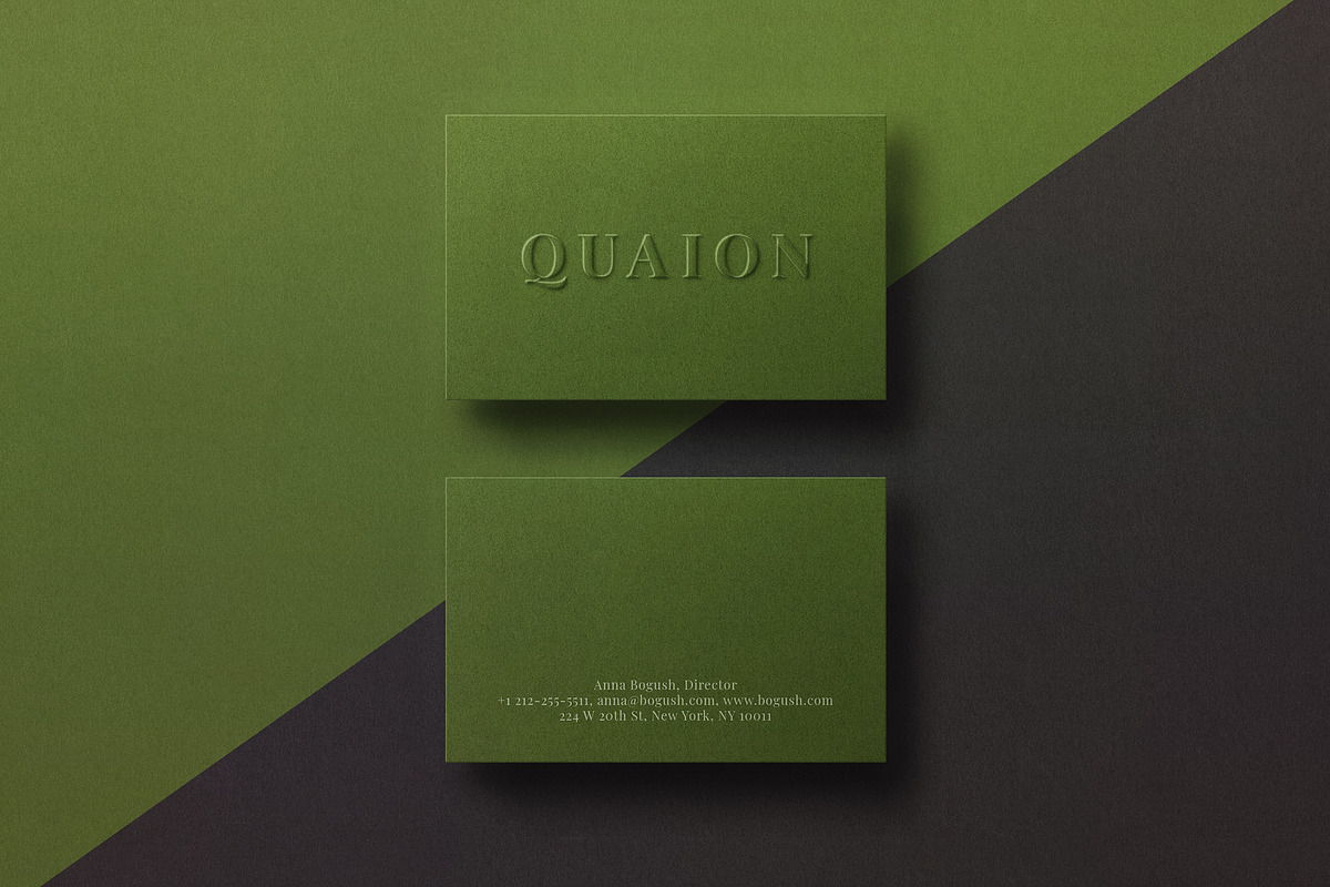 Business card Template & Mock-up, a Business Card Template by PrintPixel (Photo 4 of 7)