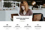 Opaque WordPress Theme, a WordPress Template by KOBA themes (Thumbnail 2 of 5)
