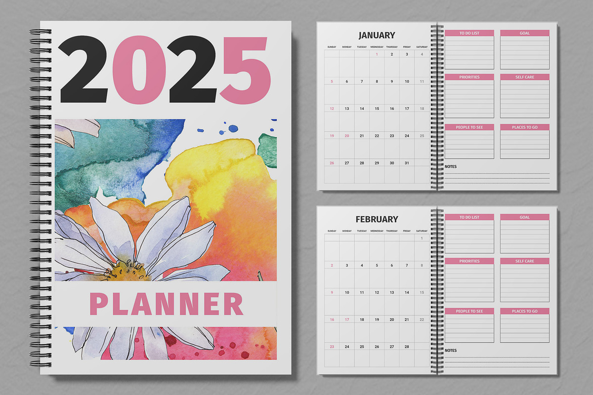 Planner Design Template, a Stationery Template by ContestDesign (Photo 1 of 3)