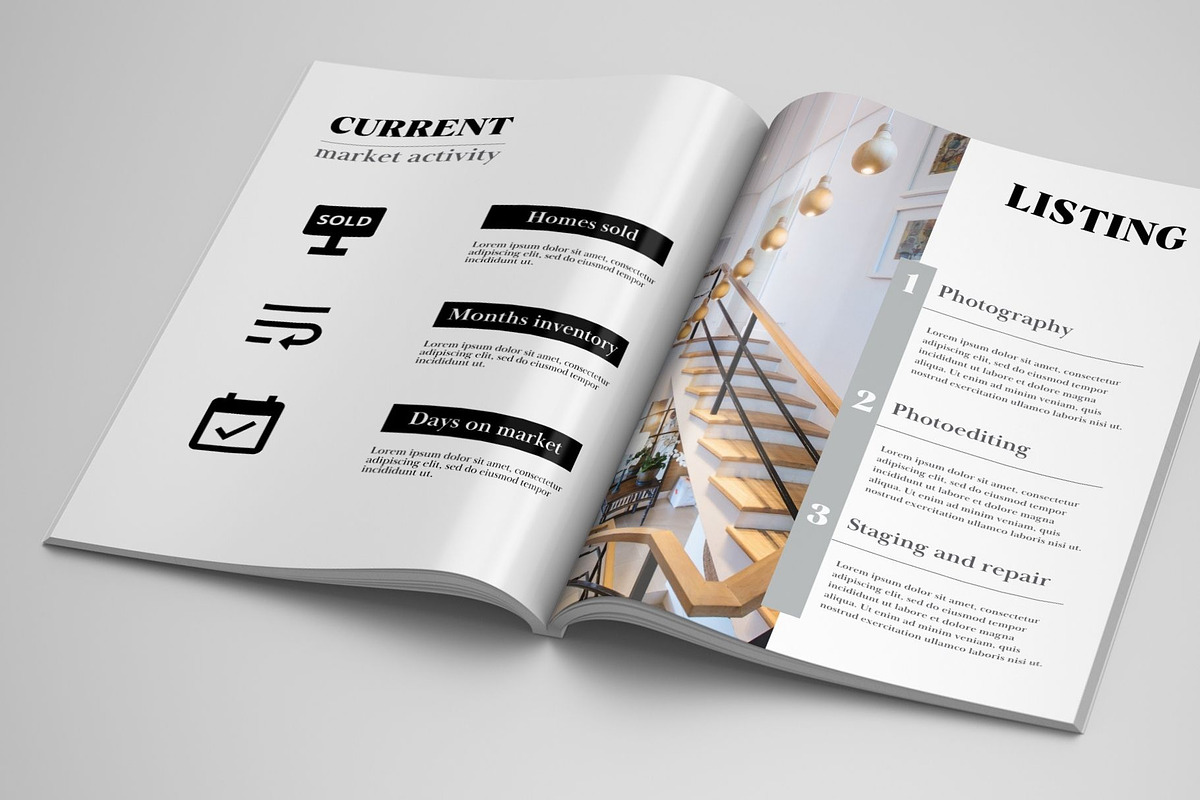 Pre-Listing Presentation Real Estate, a Brochure Template by MediaKitTemplates (Photo 3 of 8)