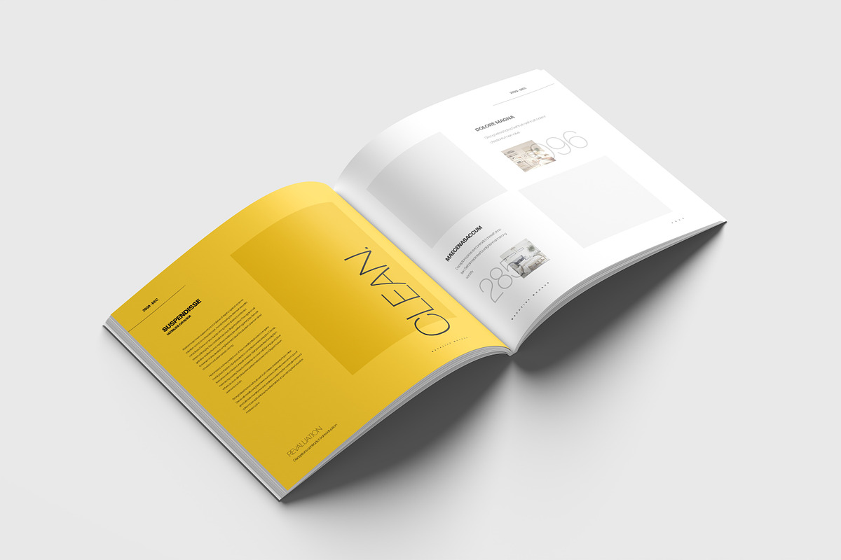 Square Magazine Mockup PSD Set, a Books & Magazine Mockup by Toasin Studio (Photo 3 of 7)