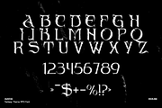 Avathe – Dark Fantasy RPG Font, a Blackletter Font by Inviline.co (Thumbnail 2 of 16)