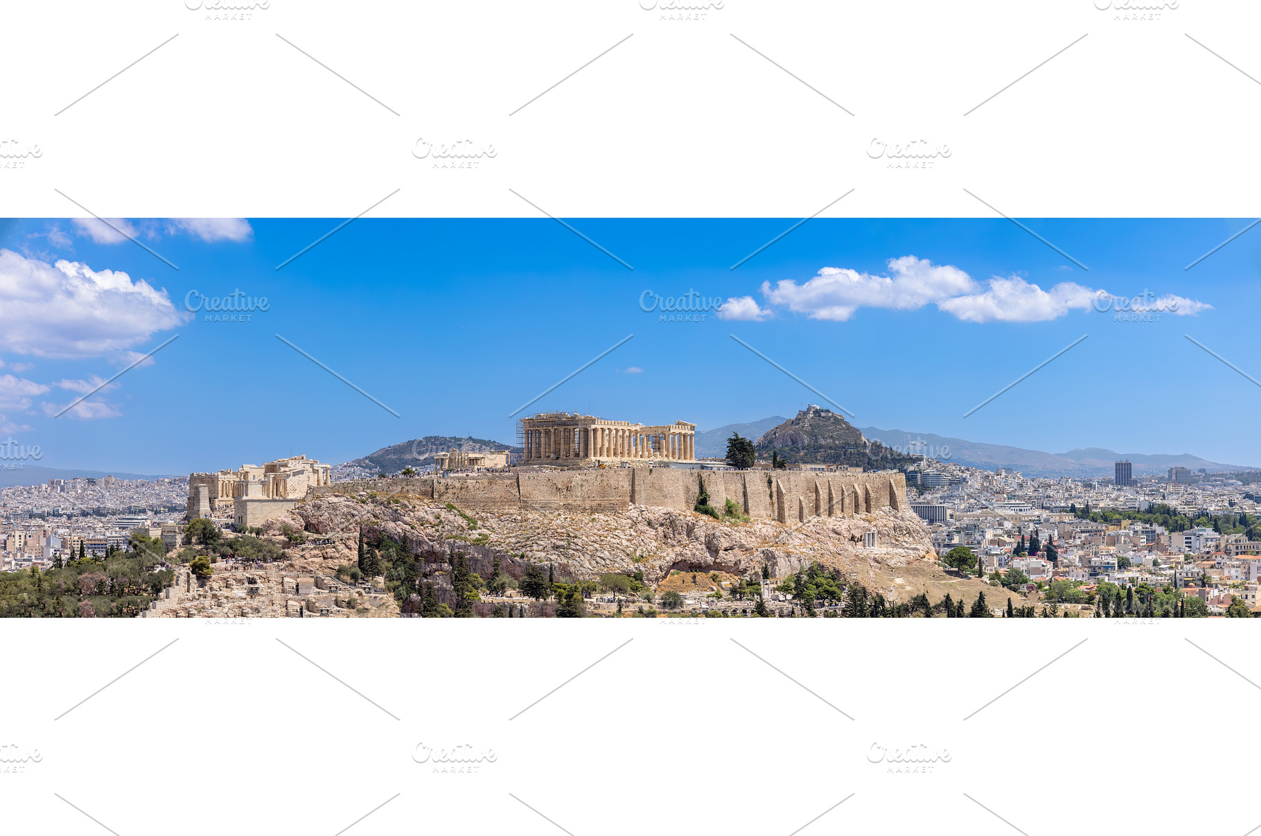 Ancient landmark citadel Acropolis, an Architecture Photo by Web Engine Design