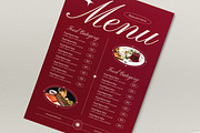 Fine Dining Food Menu, a Flyer Template by graphicook (Thumbnail 2 of 4)