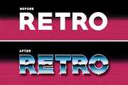 80's Retro Graphic Styles, a Layer Style Add-On by Designdell (Thumbnail 6 of 6)