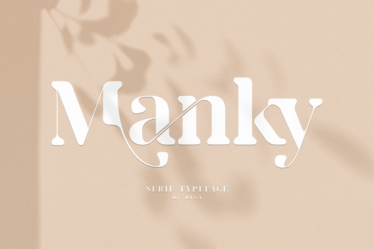 Manky, a Slab Serif Font by DYSA Studio (Photo 1 of 10)