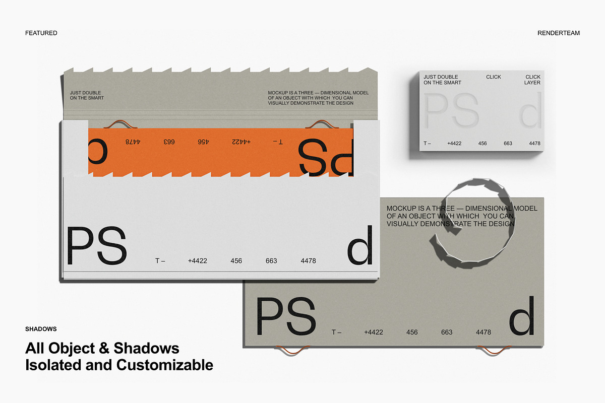 Brand Identity Mockup Set, an Advertising Mockup by Renderteam (Photo 2 of 15)