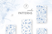 INSECTS & FLOWERS line art set, a Decorative Illustration by Yuliia Lashevska (Thumbnail 8 of 12)