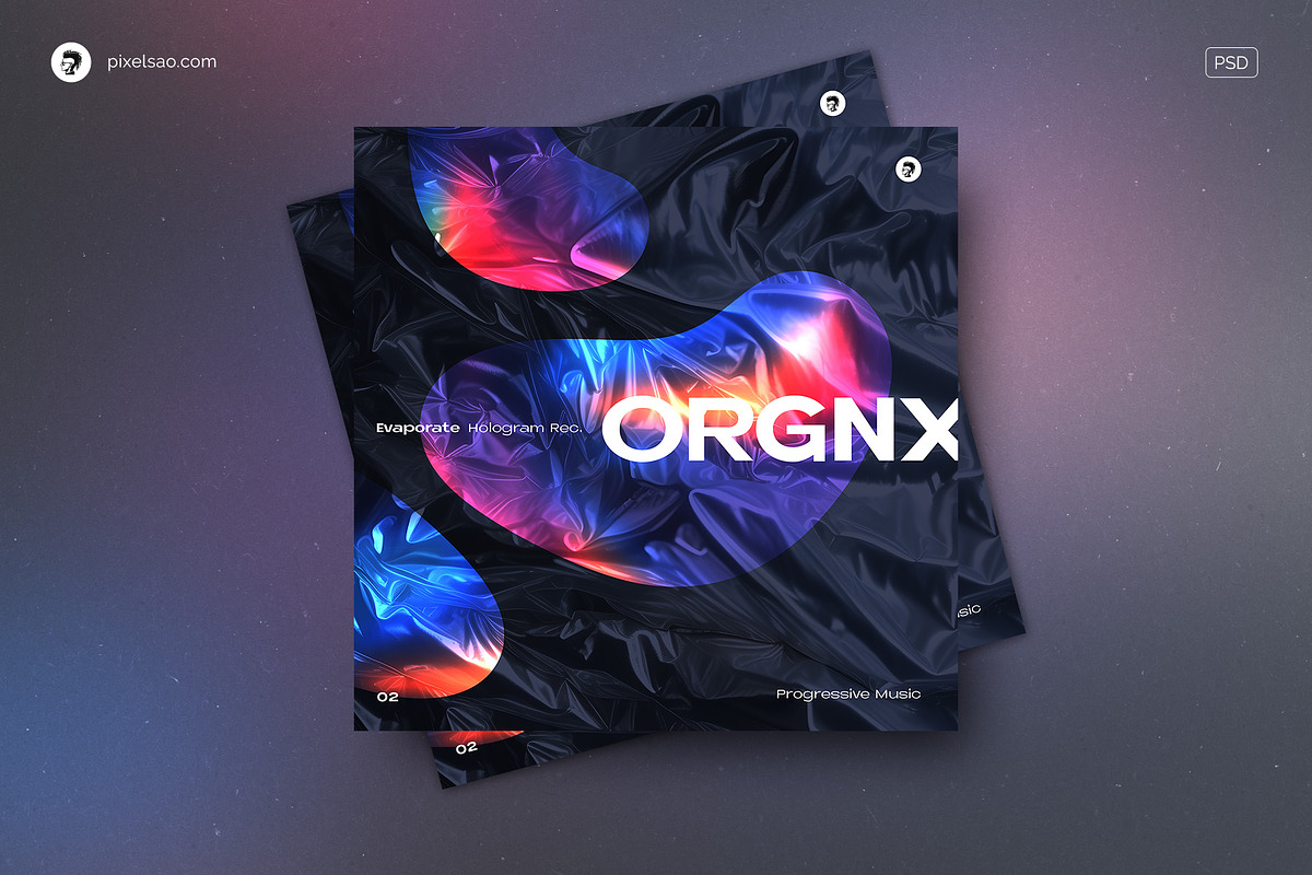 Organics 2 – Album Cover Artwork, a Social Media Template by pixelsao (Photo 1 of 2)