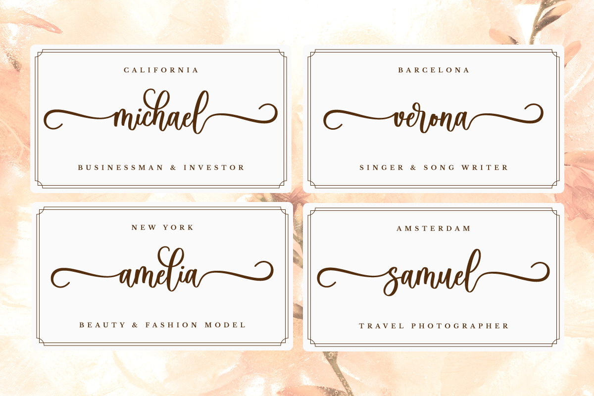 welcome, a Handwritten Font by Mozatype (Photo 3 of 10)