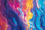 Iridescent Pattern, a Pattern Graphic by Printable Treasure (Thumbnail 3 of 5)