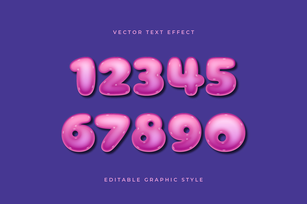 Inflated Balloon Text Effect preview 2