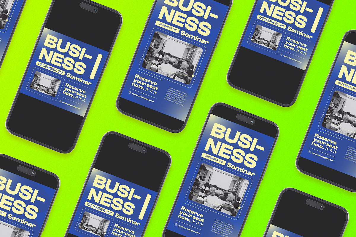 Business Seminar Flyer Set, a Flyer Template by Aiyari Graphic (Photo 2 of 3)