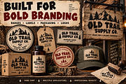Woodblock Cutter – Display Font, a Script Font by Wow Magic (Thumbnail 4 of 5)