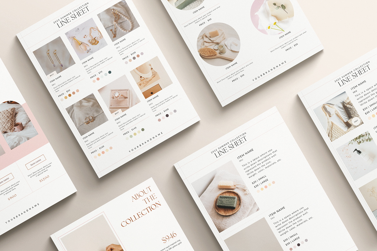 Wholesale Product Catalog for Canva, a Magazine Template by Hellohastore (Photo 6 of 10)