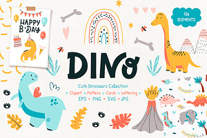 Cute Dinosaur Collection