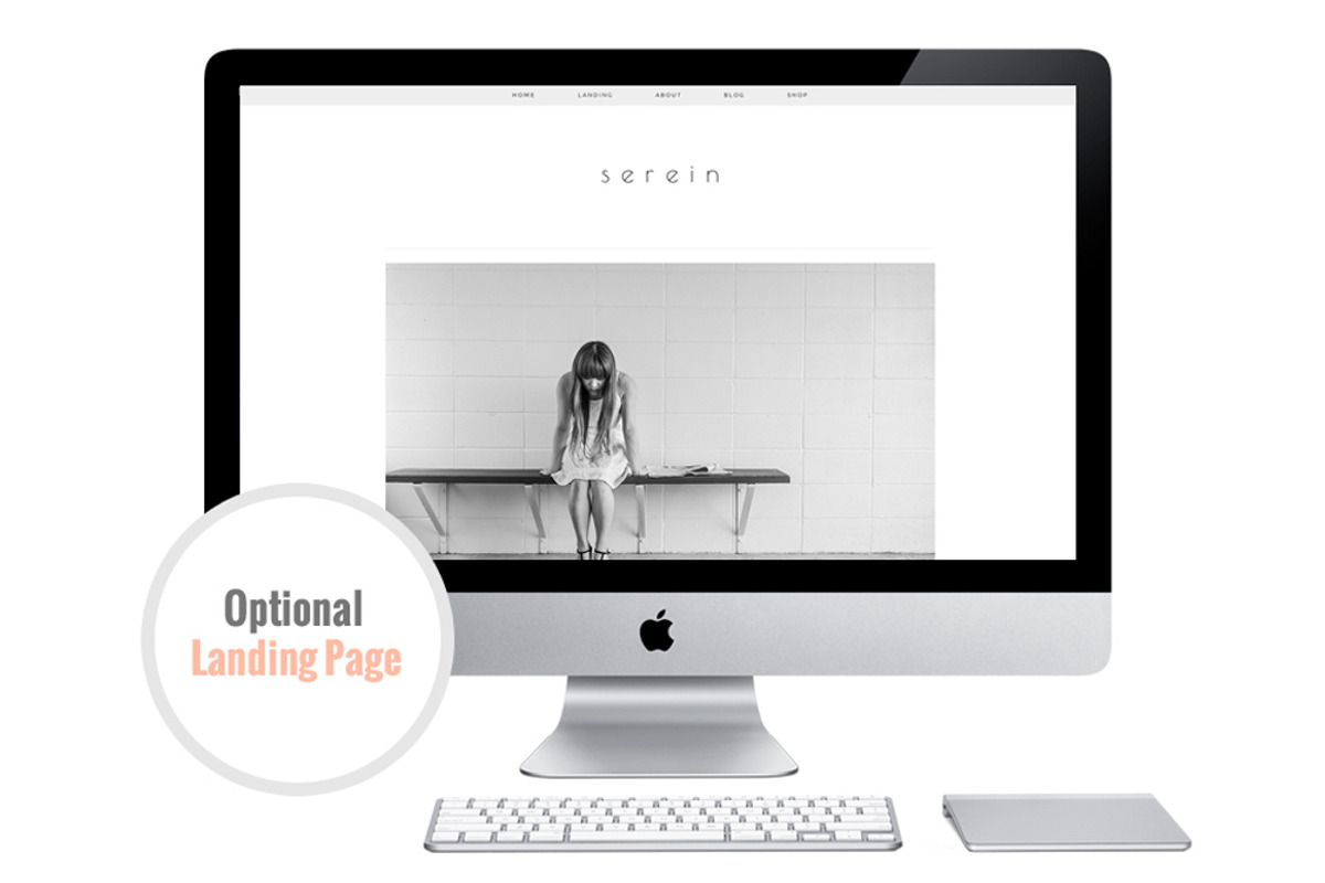 Responsive WP Theme - Serein, a WordPress Template by Light Morango (Photo 4 of 6)