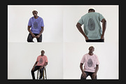 T-Shirt Mock-Up Set, a Shirt Mockup by Freeman Studio (Thumbnail 9 of 17)