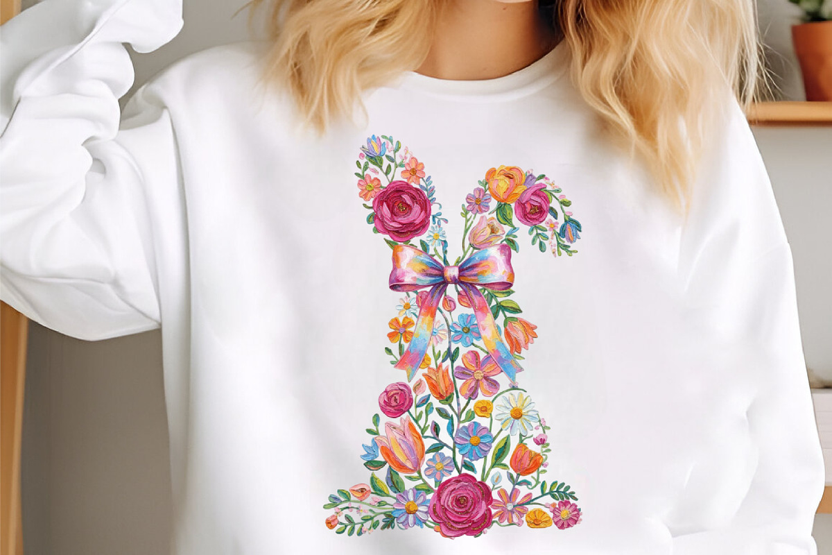 Brushstroke Easter Bunny Png Easter, an Illustration by designcity5 (Photo 5 of 9)