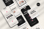 120 Nail Salon Instagram Template, a Social Media Template by Branding Victory STD (Thumbnail 7 of 10)