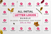 1200 Premade Logos Mega Bundle, a Branding & Logo Template by XpertgraphicD (Thumbnail 47 of 60)