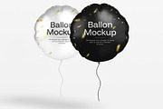 Floating Helium Balloon Mockup, a Product Mockup by SLAB! Design (Thumbnail 4 of 7)